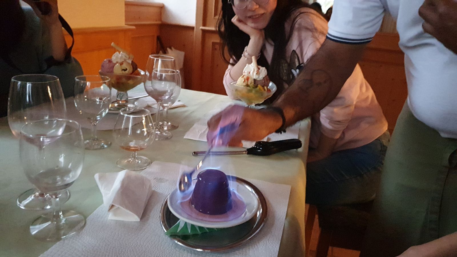 ... others prefer more spectacular desserts.